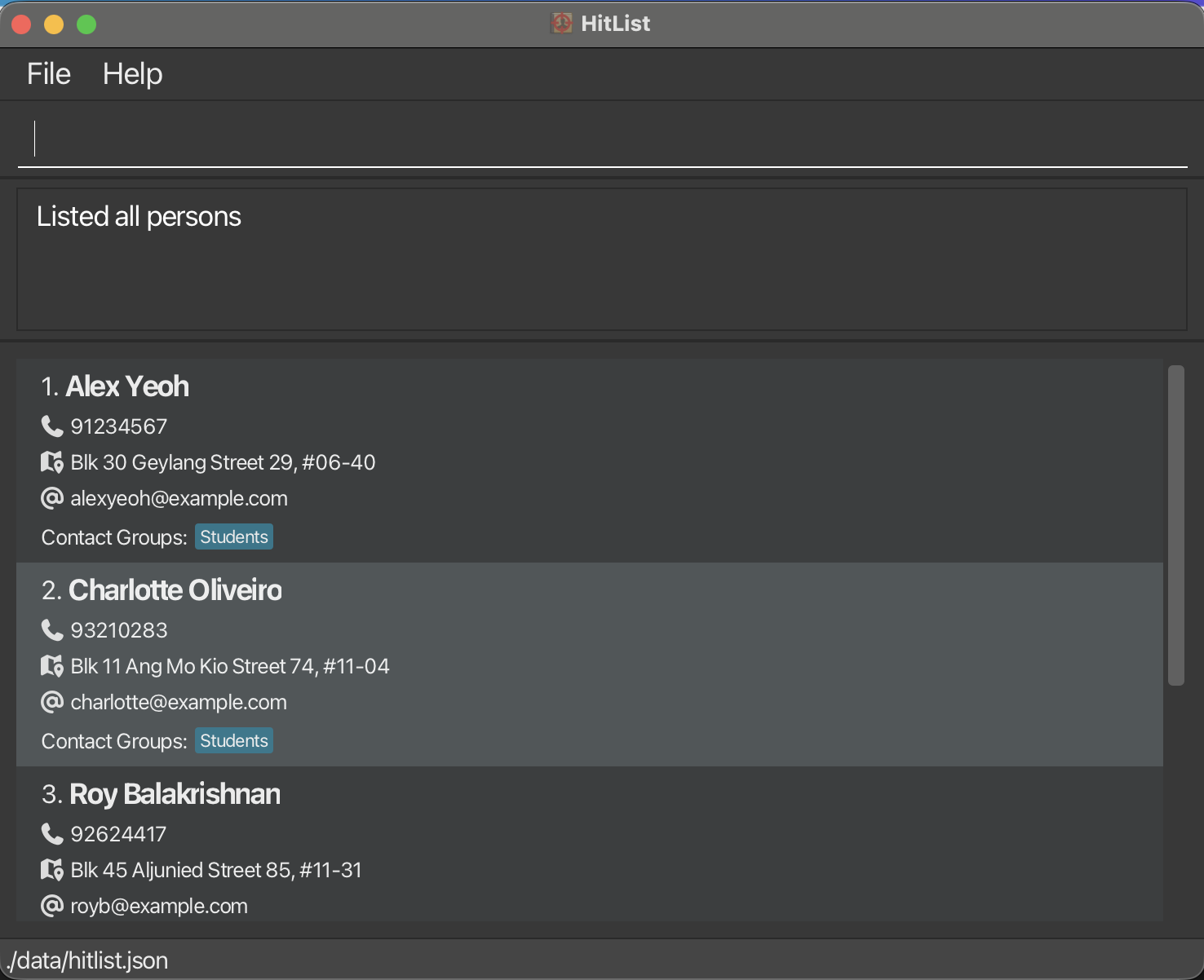 Before Assigning Alex Yeoh to Experienced Group